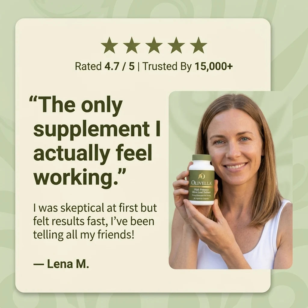 Olive Leaf Extract with 500mg Oleuropein – Olivella